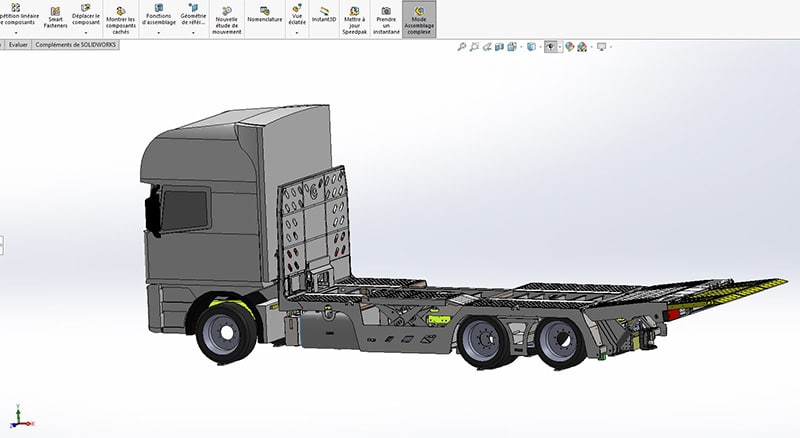 bureau d'étude solidworks 3D